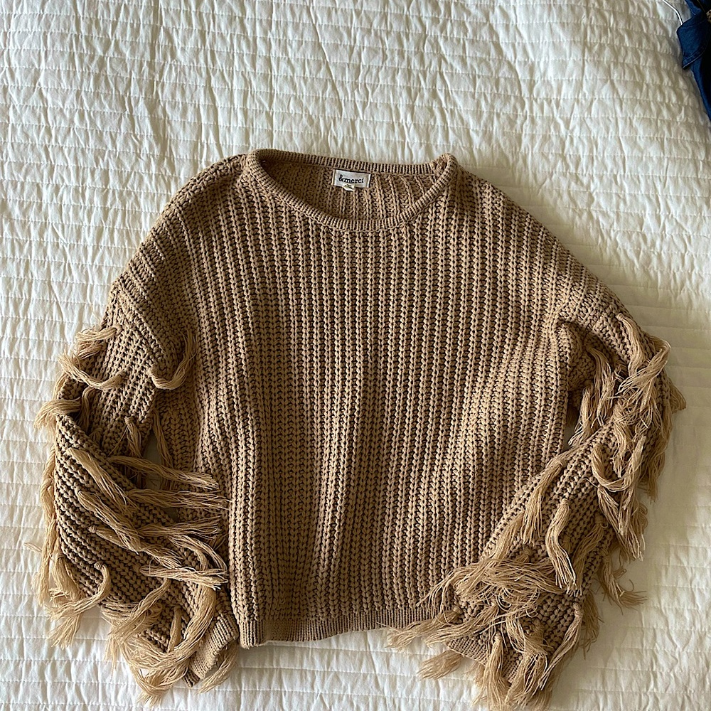 Crop sweater